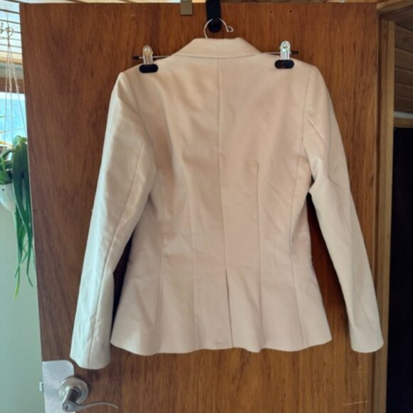 H&M Womens Blazer [US 8] Cream Color - Picture 4 of 5